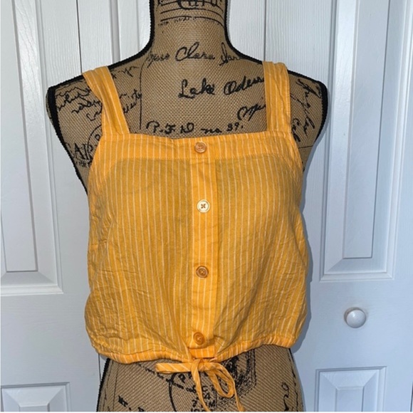 Women crop top soft orange size XXL - Picture 3 of 9